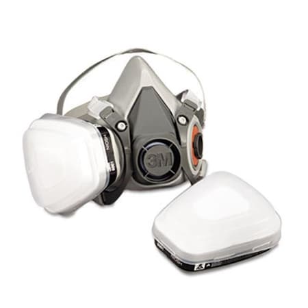 3M 3M 6111PA1A Half Facepiece Paint Spray-Pesticide Respirator; Small 6111PA1A
